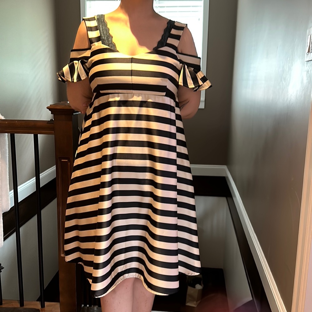 striped dress